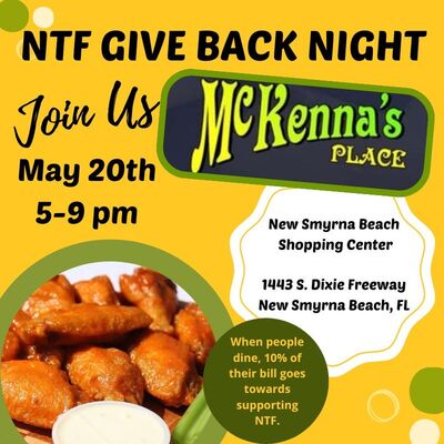 McKenna’s Give Back Night-NTF Daytona Program