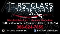 Local Businesses First Class Barbershop in DeLand FL