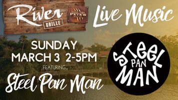 Live Music at the 'Grille: Evan Ahlswede aka The Steel Pan Man