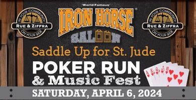 Saddle Up for St. Jude Poker Run & Music Fest