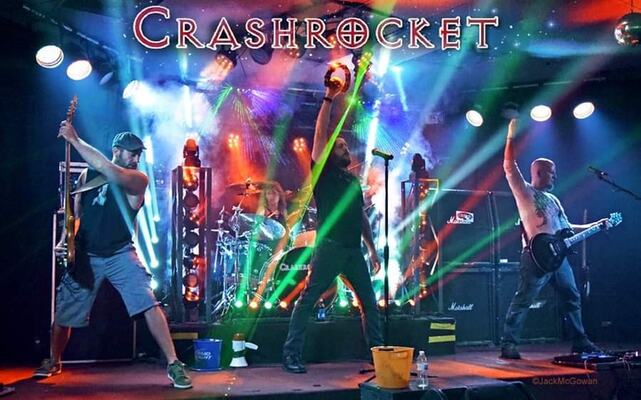 Crashrocket Live at OB'S Restaurant in Deland at 8:00pm