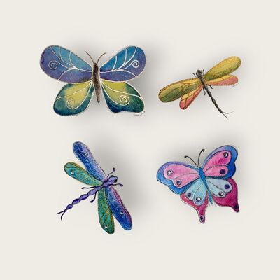 Watercolor Technique & Mixed Media Butterflies & Dragonflies