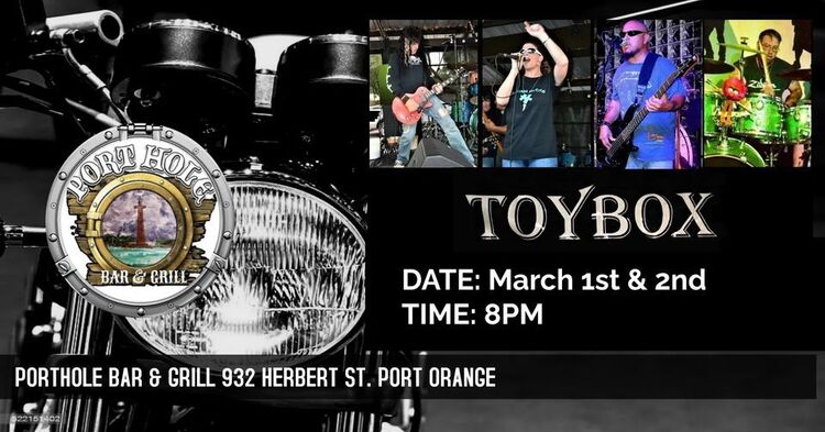 Toybox LIVE! BIKE WEEK at Port Hole Bar & Grill