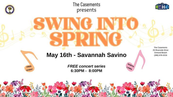 Swing Into Spring FREE Concert Series - Savannah Savino