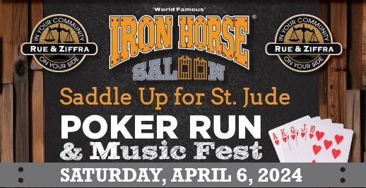 Saddle Up for St. Jude Poker Run & Music Fest