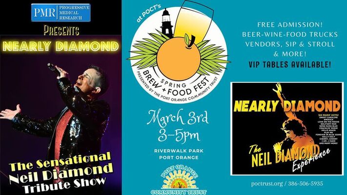 POCT's Spring Brew & Food Fest Neil Diamond Tribute presented by PMR